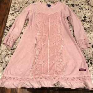 Naartjie Long Sleeve Embroidered Chrochet Dress 8